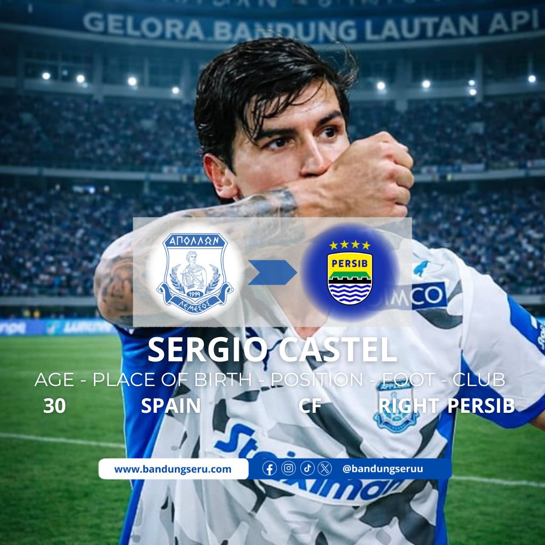 Perekrutan Sergio Castel Persib Bandung