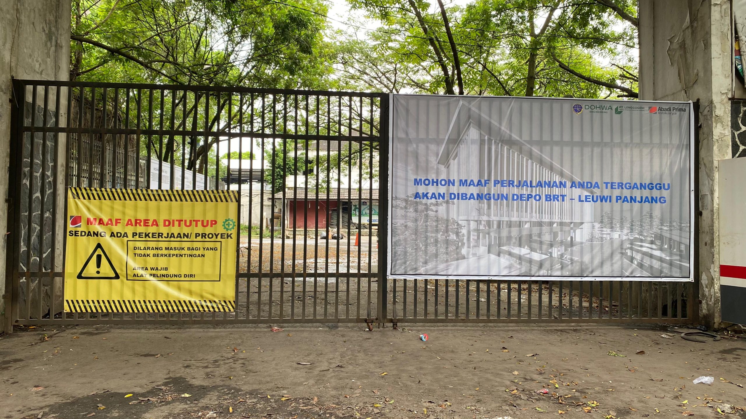 Depo BRT Leuwipanjang Metro Jabar Trans