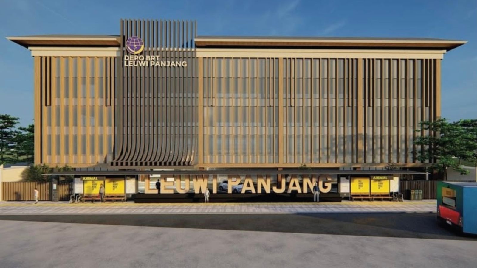 Depo BRT Leuwipanjang Metro Jabar Trans