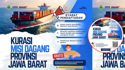 Kurasi Misi Dagang Luar Provinsi 2026 Dibuka Disperindag