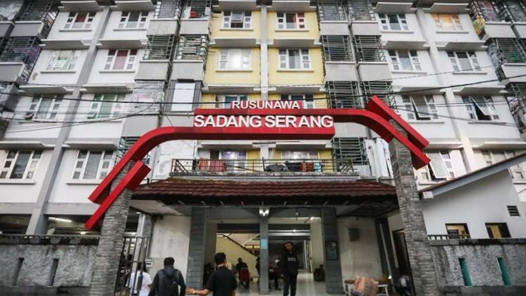 rusunami sadang serang siap dibangun