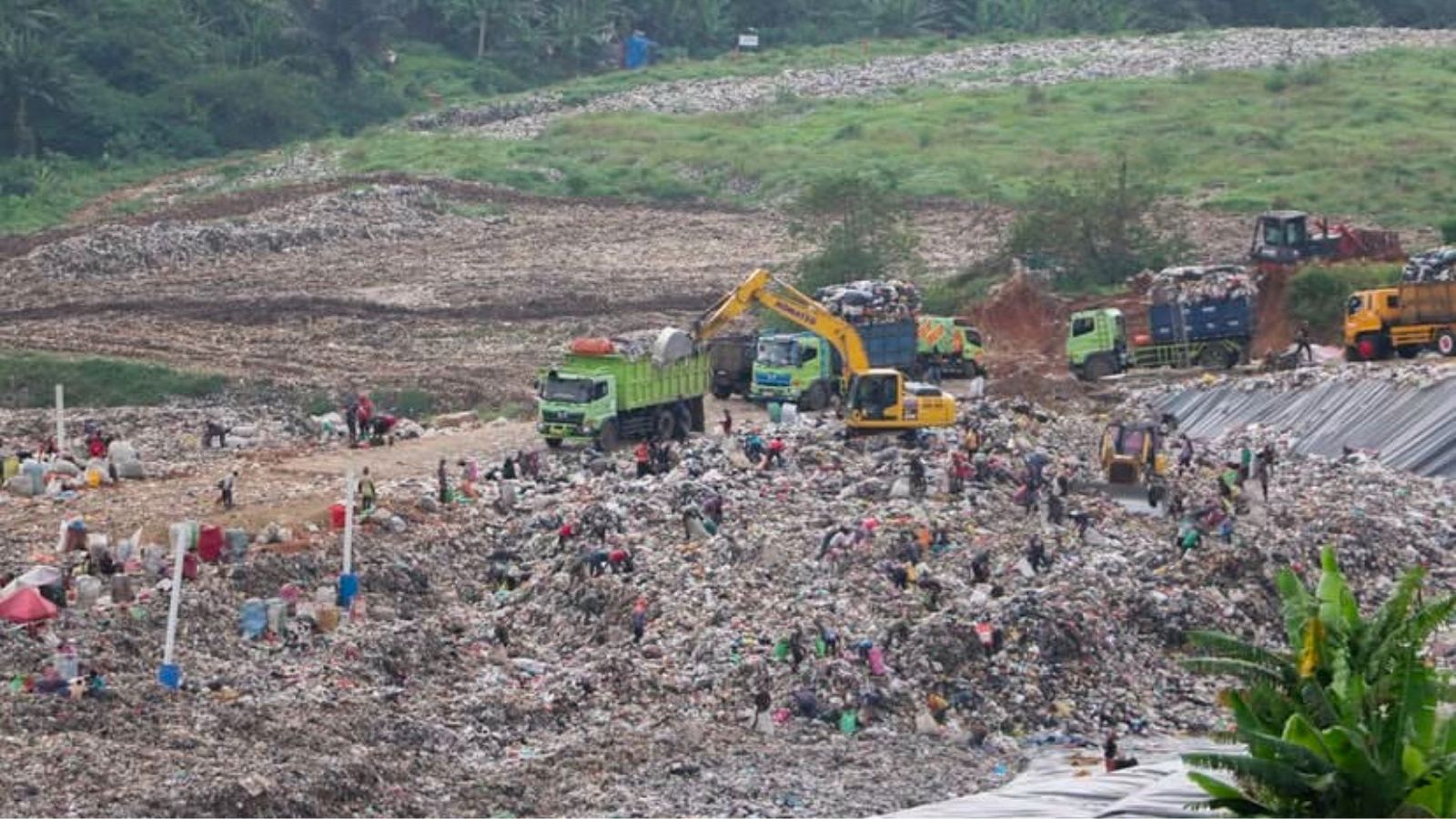 PSEL Sarimukti Bandung mengolah sampah jadi energi listrik (Foto/Diskominfo Bandung)