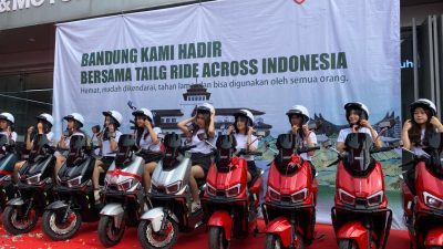 TAILG GF80L saat Riding 1000 Pulau di Kota Bandung