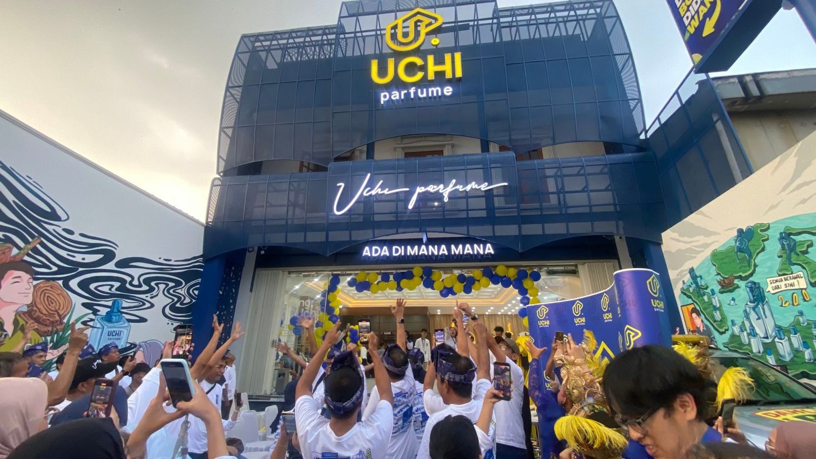Grand Opening Uchi Parfum Tugu dan reveal logo baru di Bandung