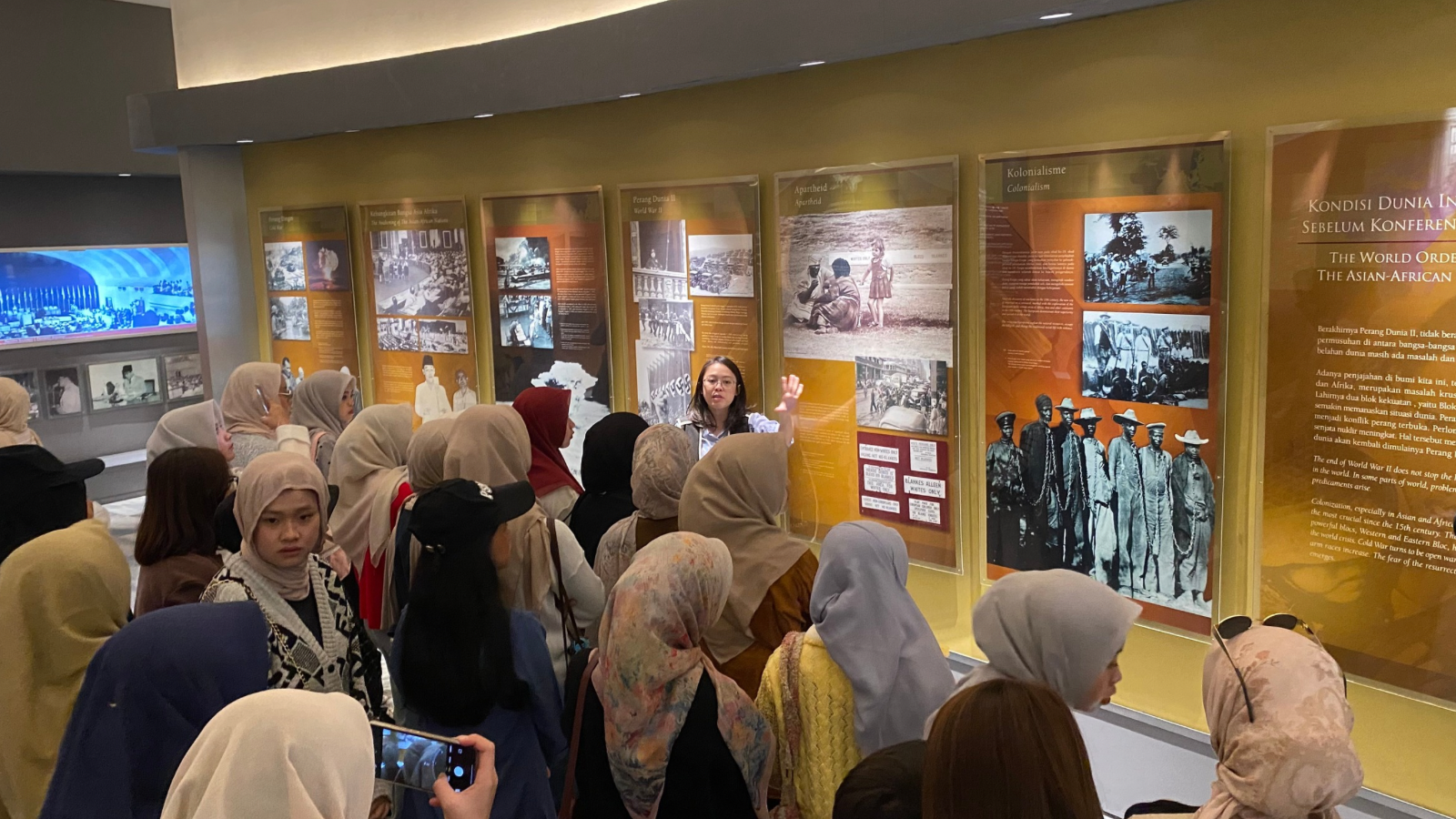 Museum Konferensi Asia Afrika di Jalan Asia Afrika Kota Bandung