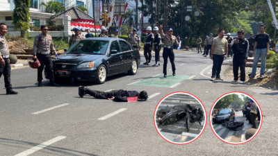 Rekonstruksi Tabrak Lari Aiptu Asep Digelar, Mahasiswa Jadi Tersangka